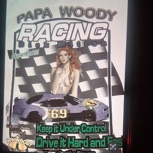 Racing Graphic Tee - White